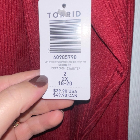 Plus Henley top - Picture 2 of 3